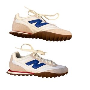 🆕 New Balance RC30 boys 5.5 5 1/2 Sea Salt Cobalt Gum